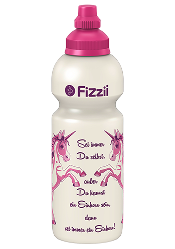 Fizzii Kindertrinkflasche Einhorn 600 ml